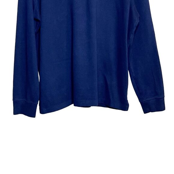 Polo Ralph Lauren navy blue 1/4 zip estate rib shirt size XL - Picture 7 of 15